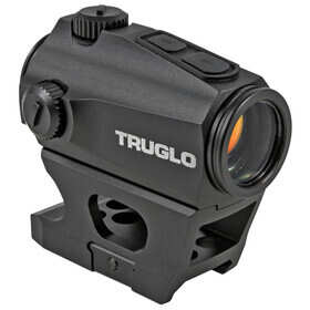TRUGLO Ignite Mini 22mm Red Dot Sight with 2 MOA Dot has a cnc machined aluminum body